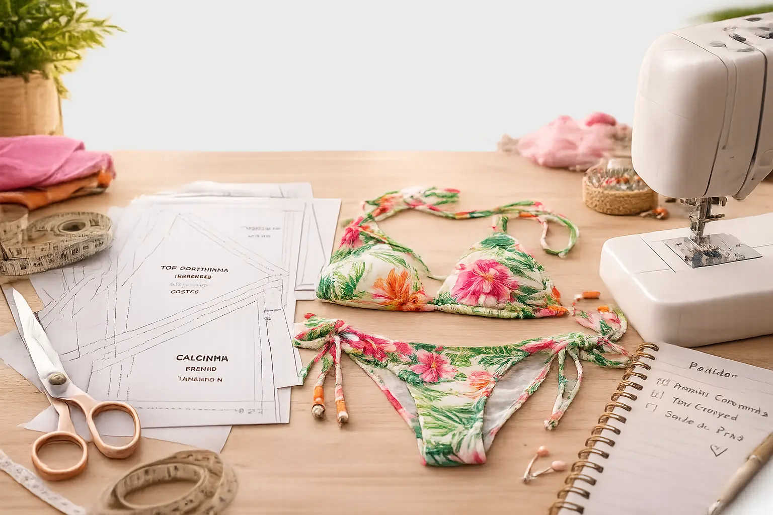 Moldes de bikini profesionales